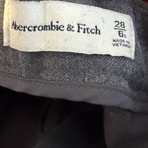 Abercrombie & Fitch Charcoal Trousers